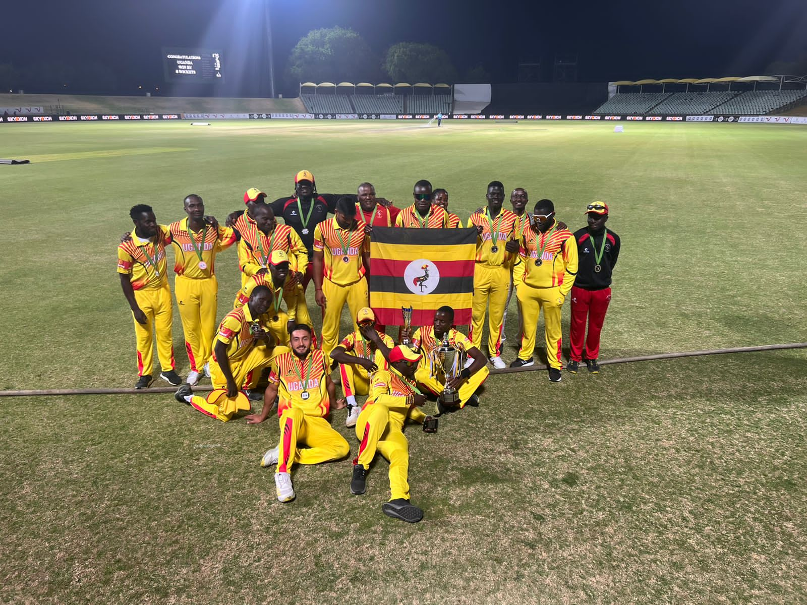 Uganda Cricket team wins African Cricket Association T20 Cup in South