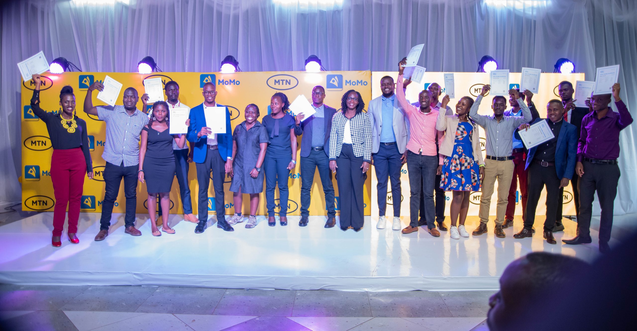 62 Youth Graduate From MTN Youth Skilling Program UG Standard   MTN Foundation Youth Skilling Scaled 